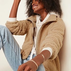 old navy cozy sherpa jacket